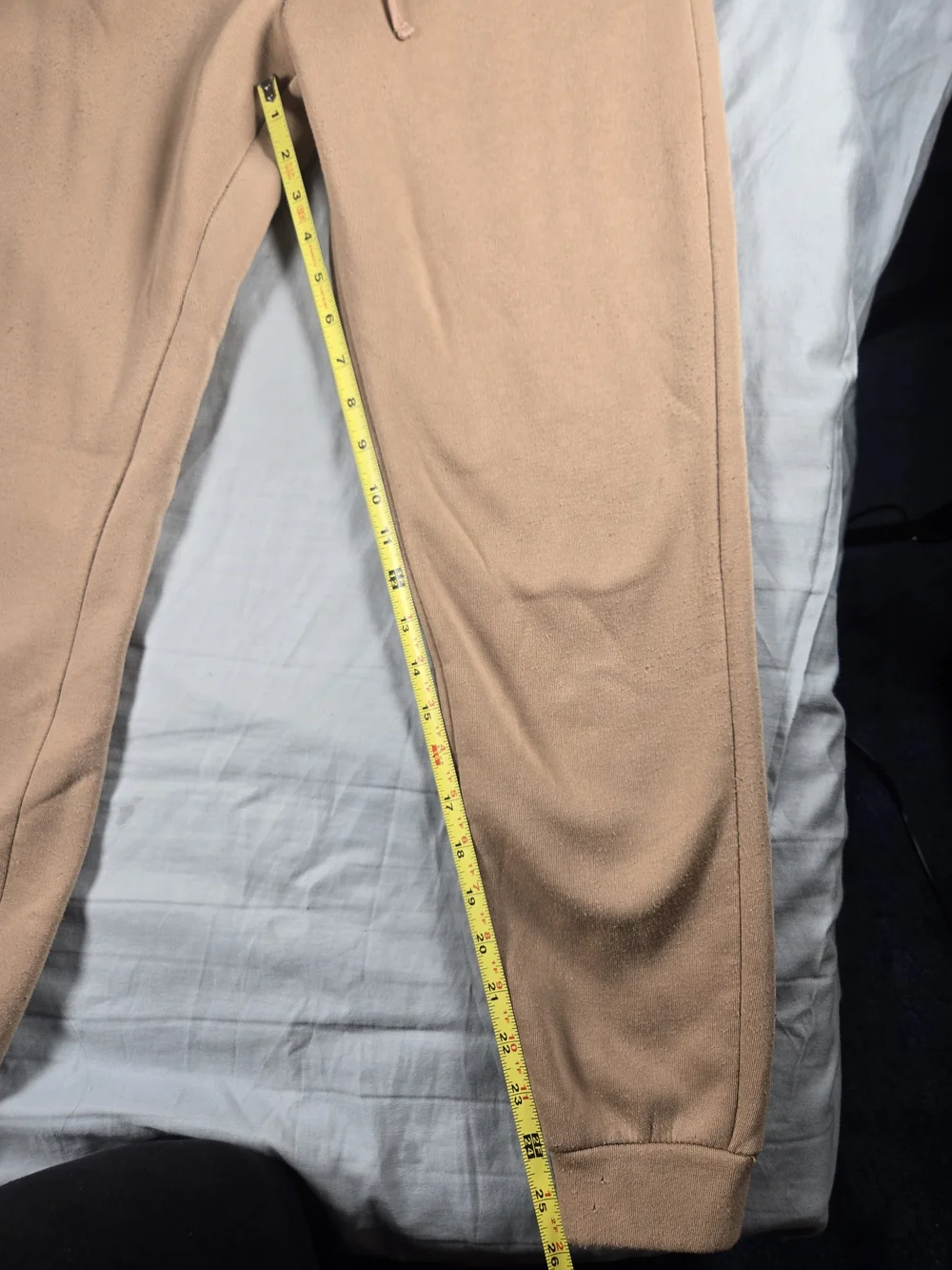 Fashion Nova Men's Or  Women's Unisex Drawstring Joggers - Beige